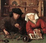 MASSYS, Quentin The Moneylender and his Wife sg oil on canvas